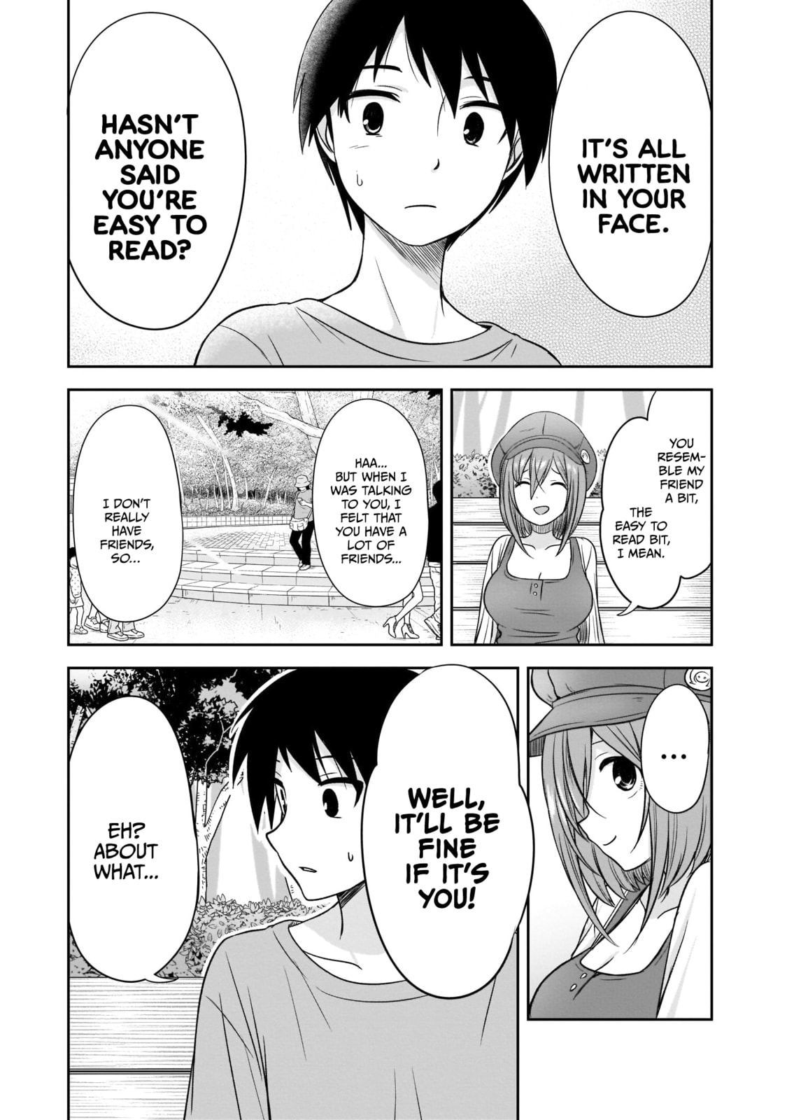 What I’d like to do with that gloomy girl