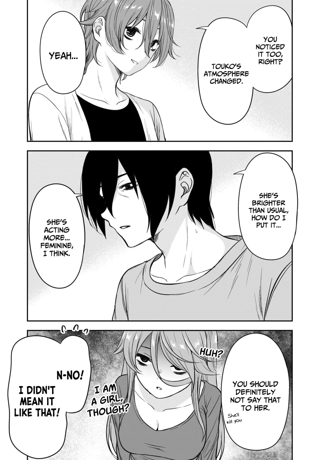 What I’d like to do with that gloomy girl