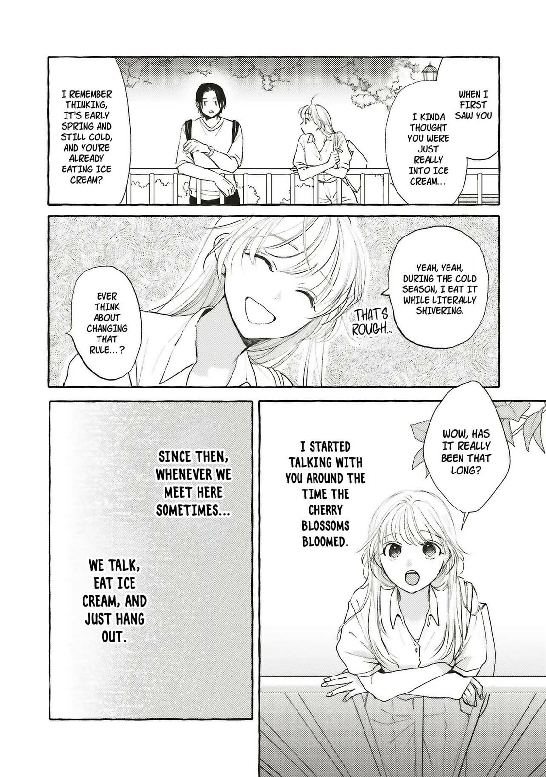 Ice Cream With You In The Corner Of The Night