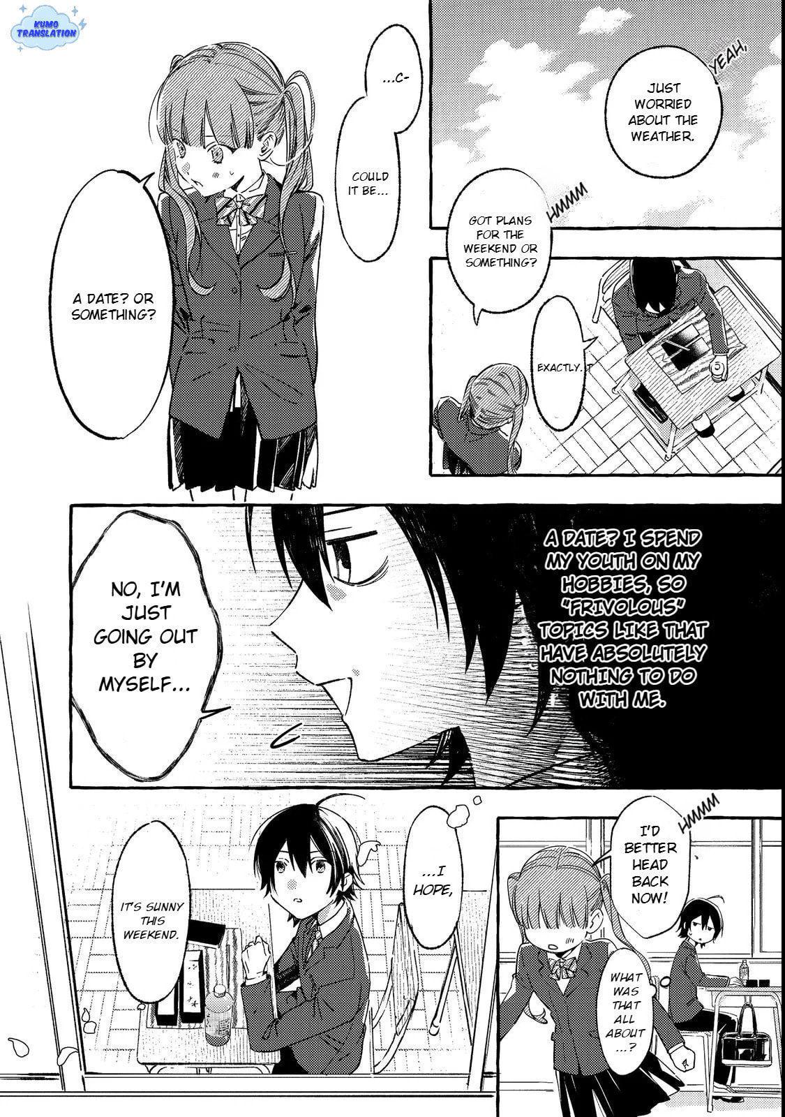 The School's Madonna, Watanabe-san, for Some Reason Asks My Schedule Every Week