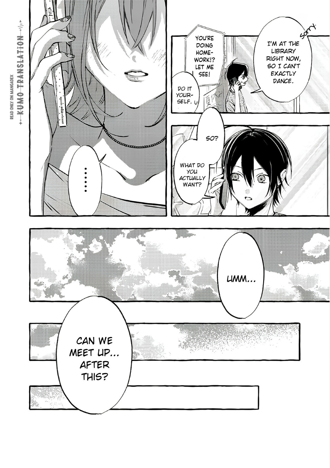 The School's Madonna, Watanabe-san, for Some Reason Asks My Schedule Every Week