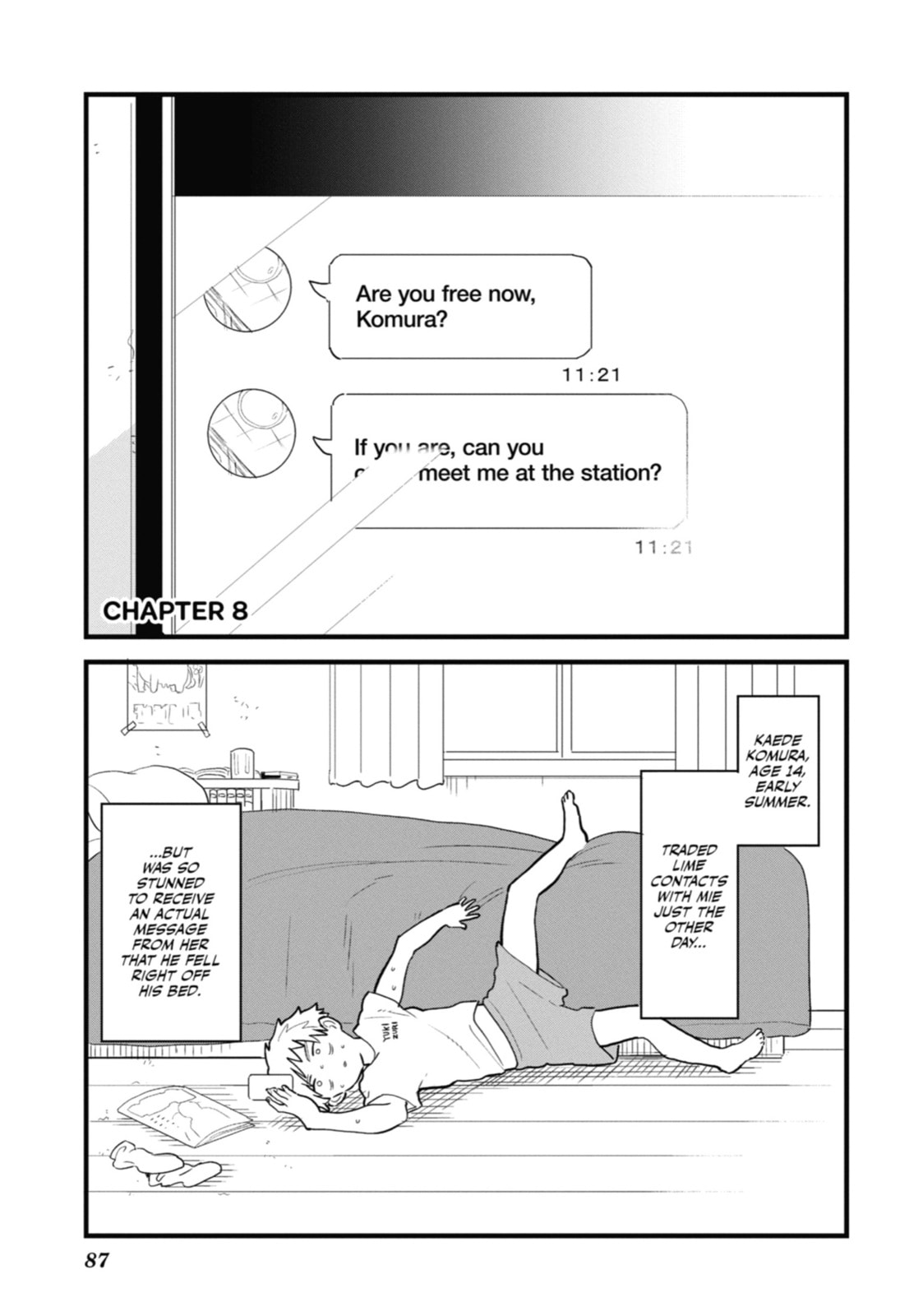 The Girl I Like Forgot Her Glasses