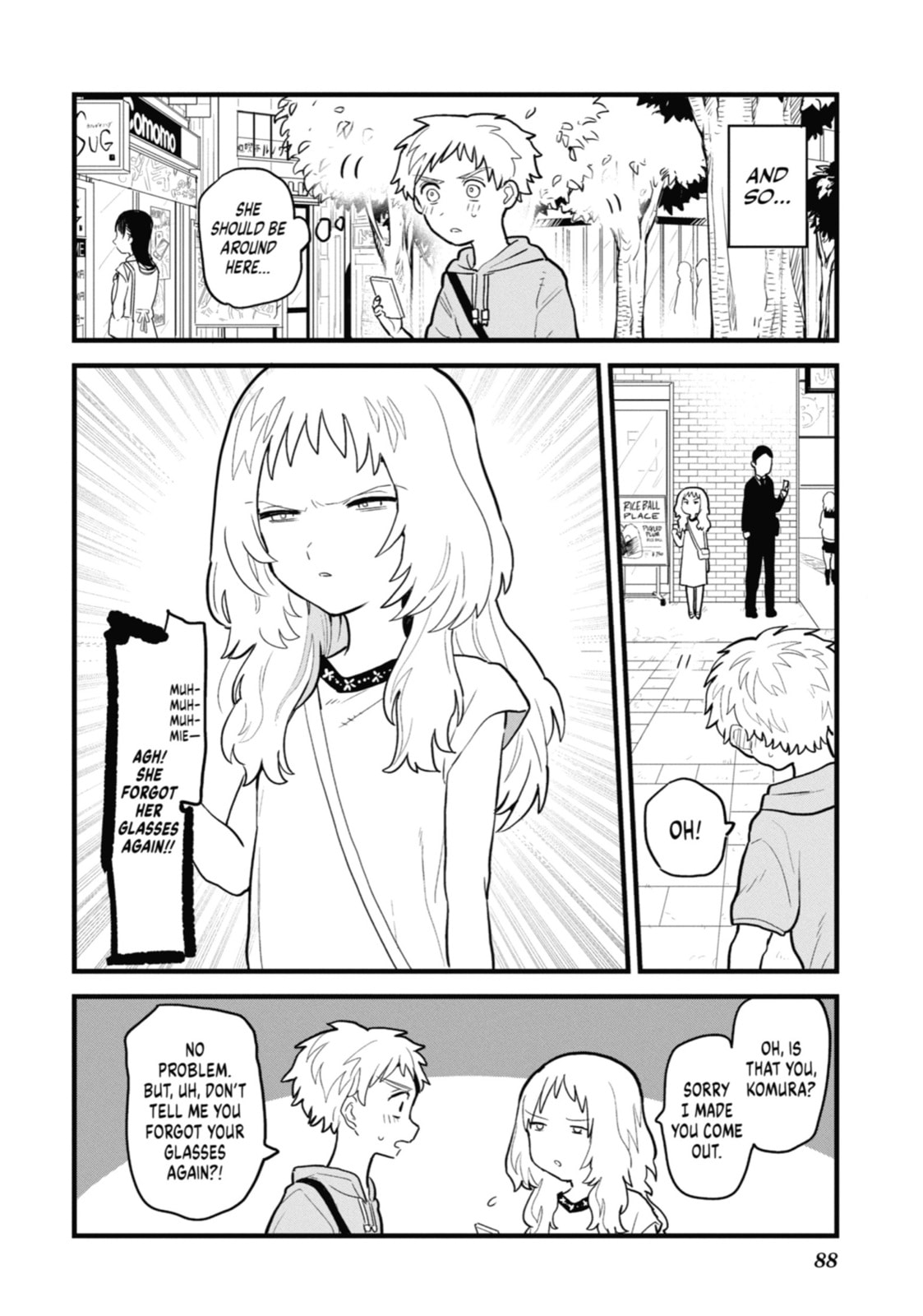 The Girl I Like Forgot Her Glasses