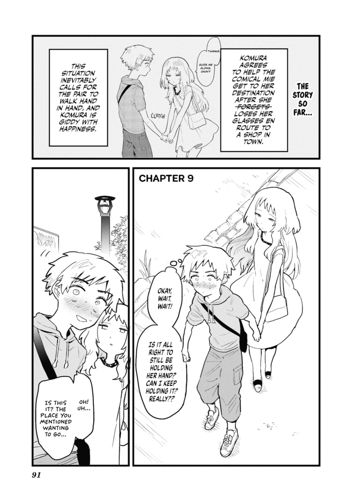 The Girl I Like Forgot Her Glasses