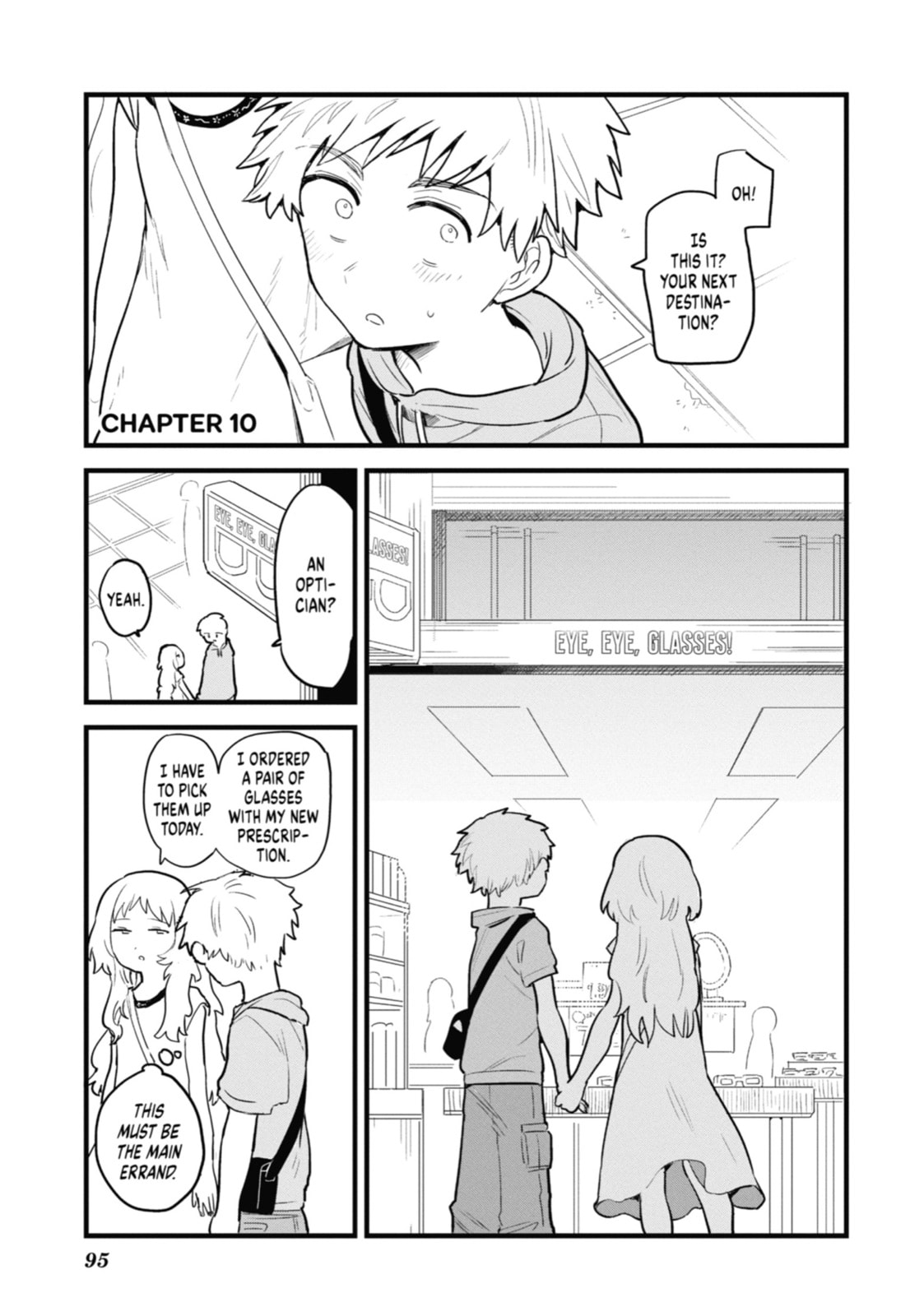 The Girl I Like Forgot Her Glasses