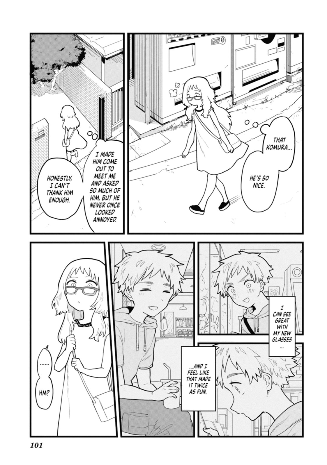 The Girl I Like Forgot Her Glasses