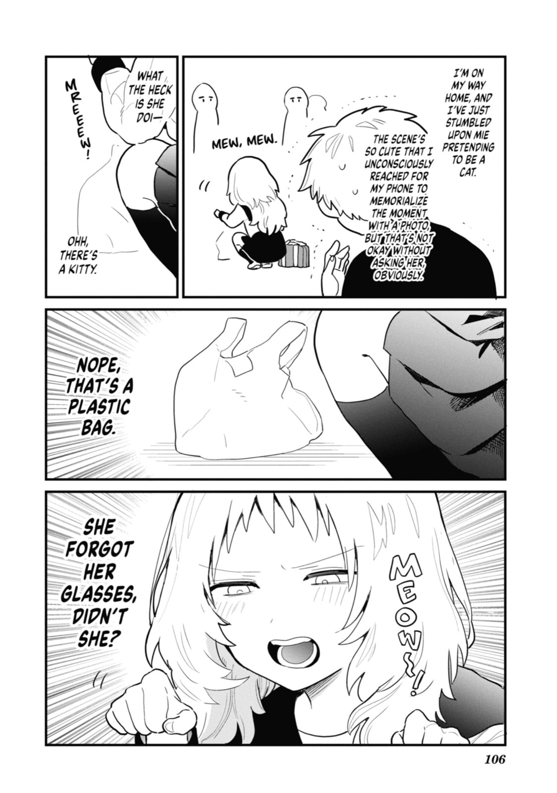 The Girl I Like Forgot Her Glasses