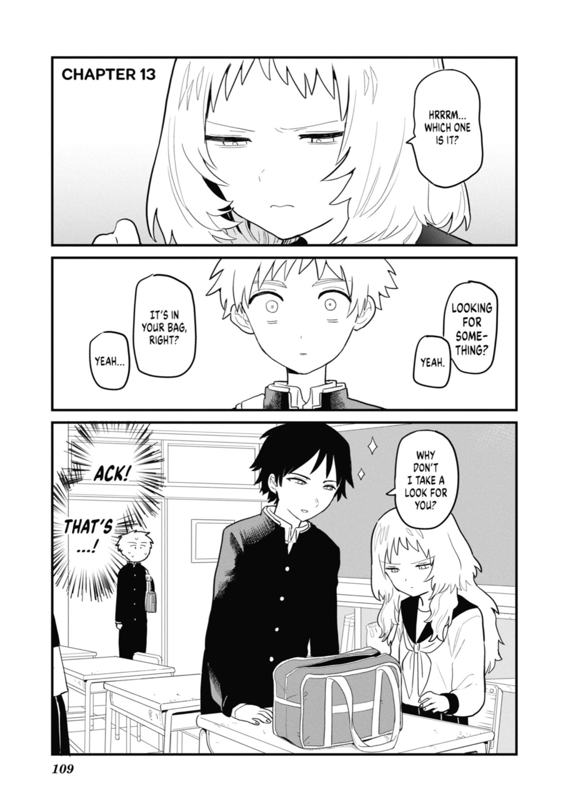 The Girl I Like Forgot Her Glasses