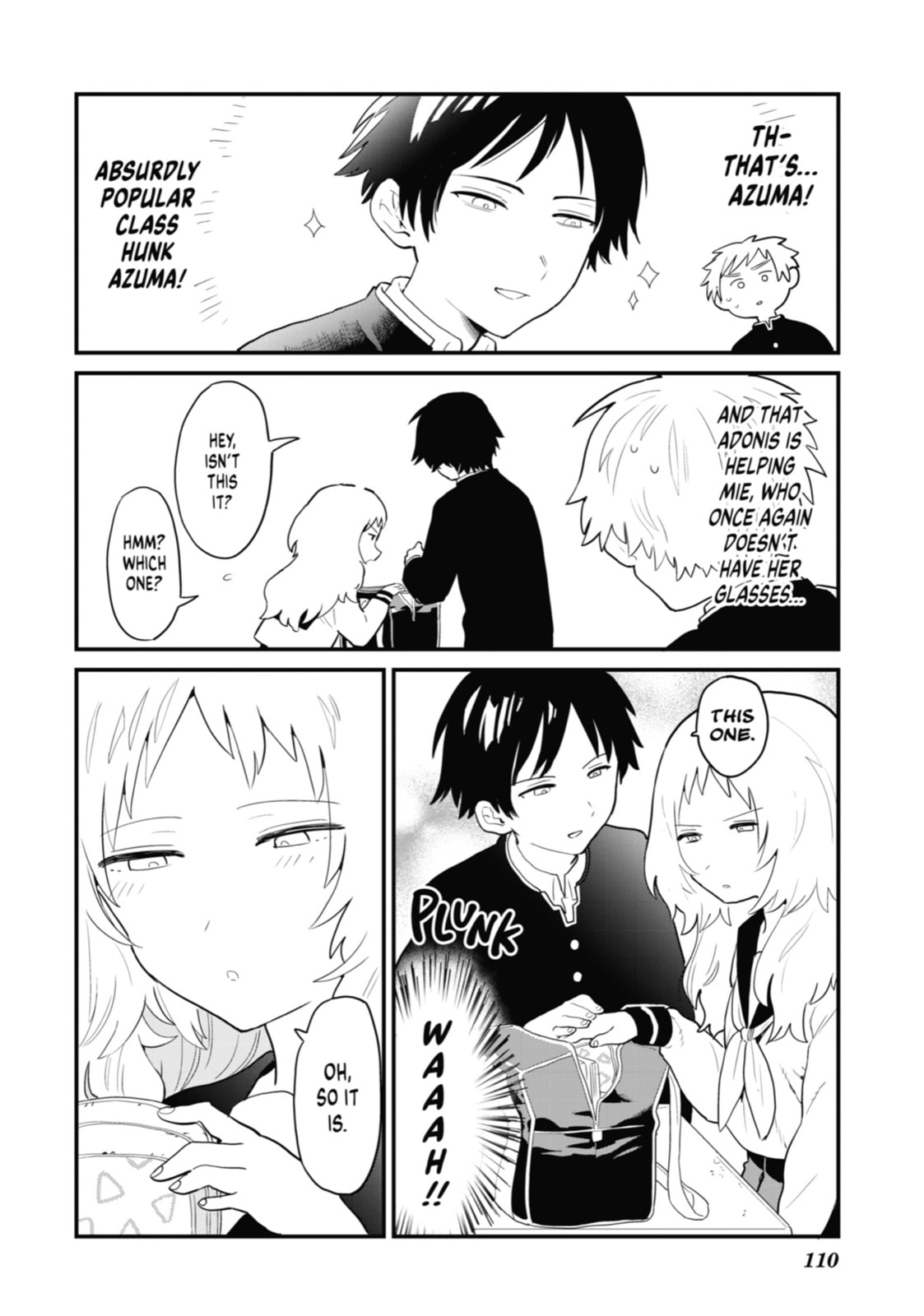 The Girl I Like Forgot Her Glasses