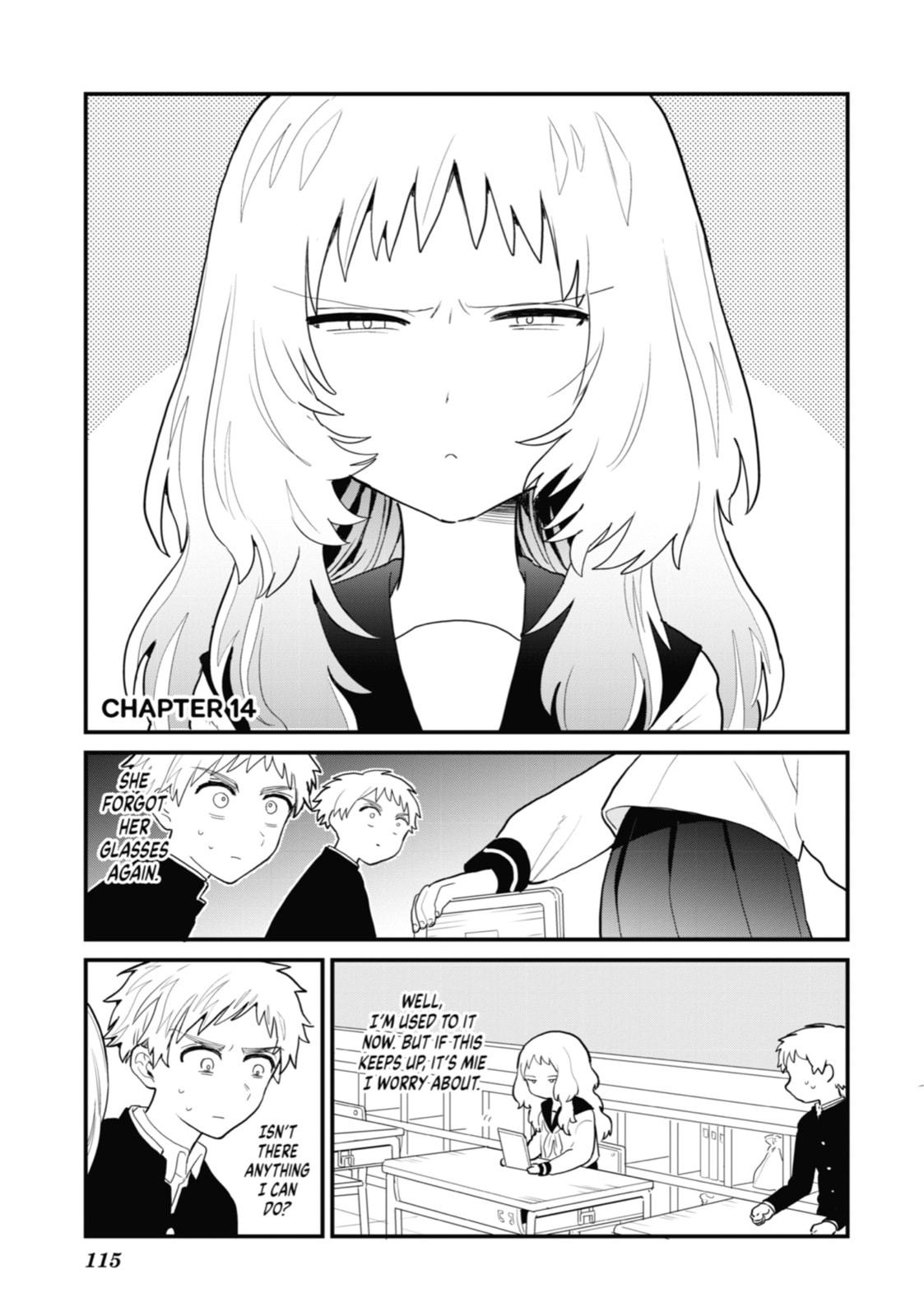 The Girl I Like Forgot Her Glasses