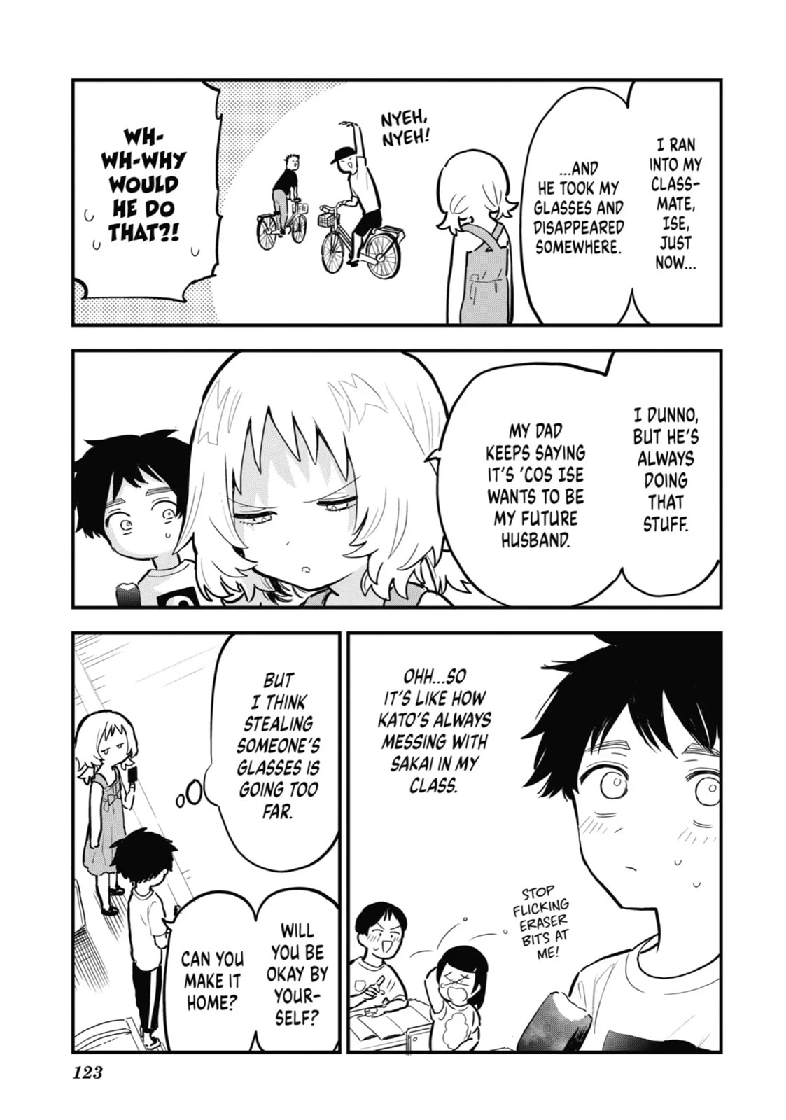 The Girl I Like Forgot Her Glasses