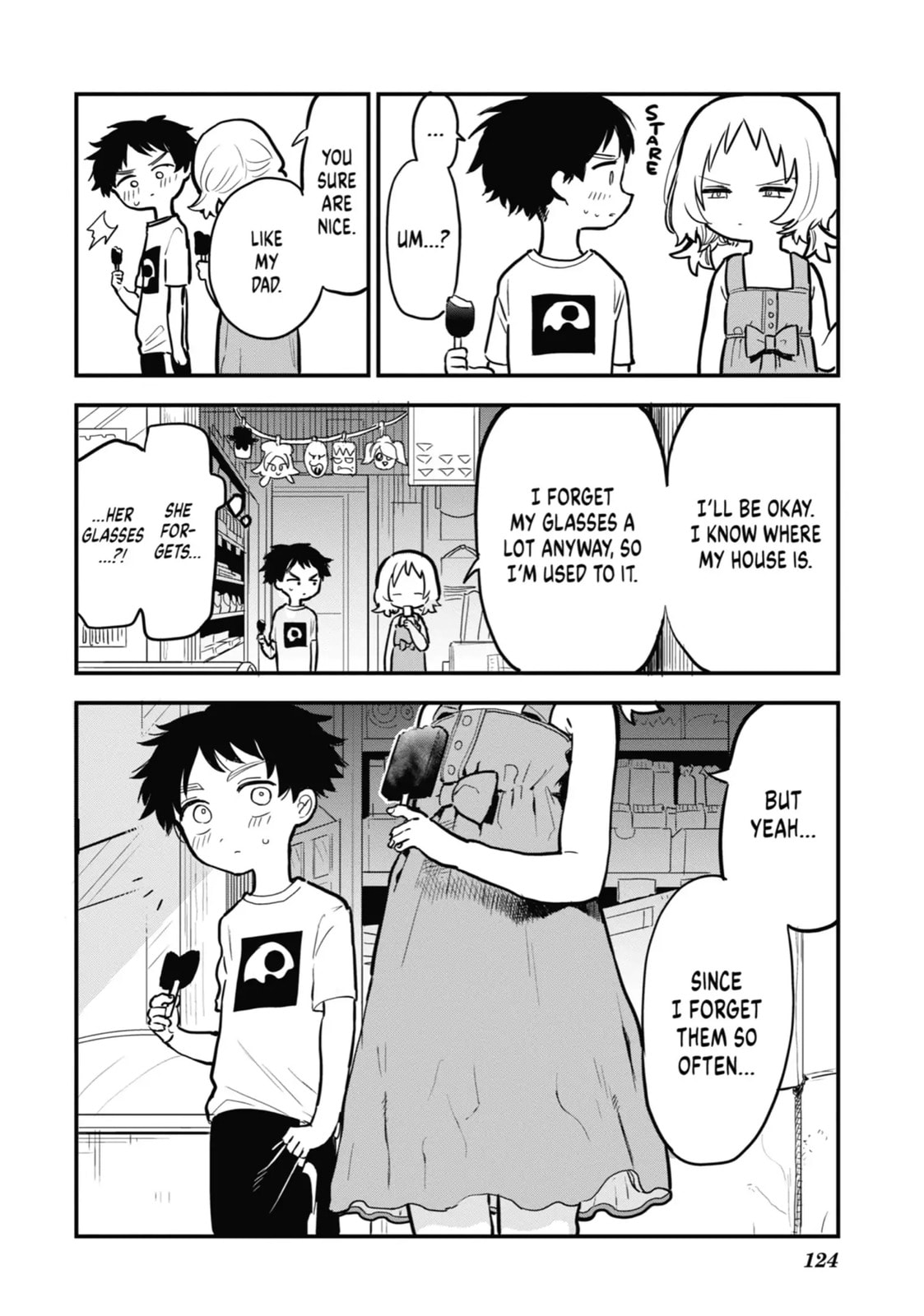 The Girl I Like Forgot Her Glasses