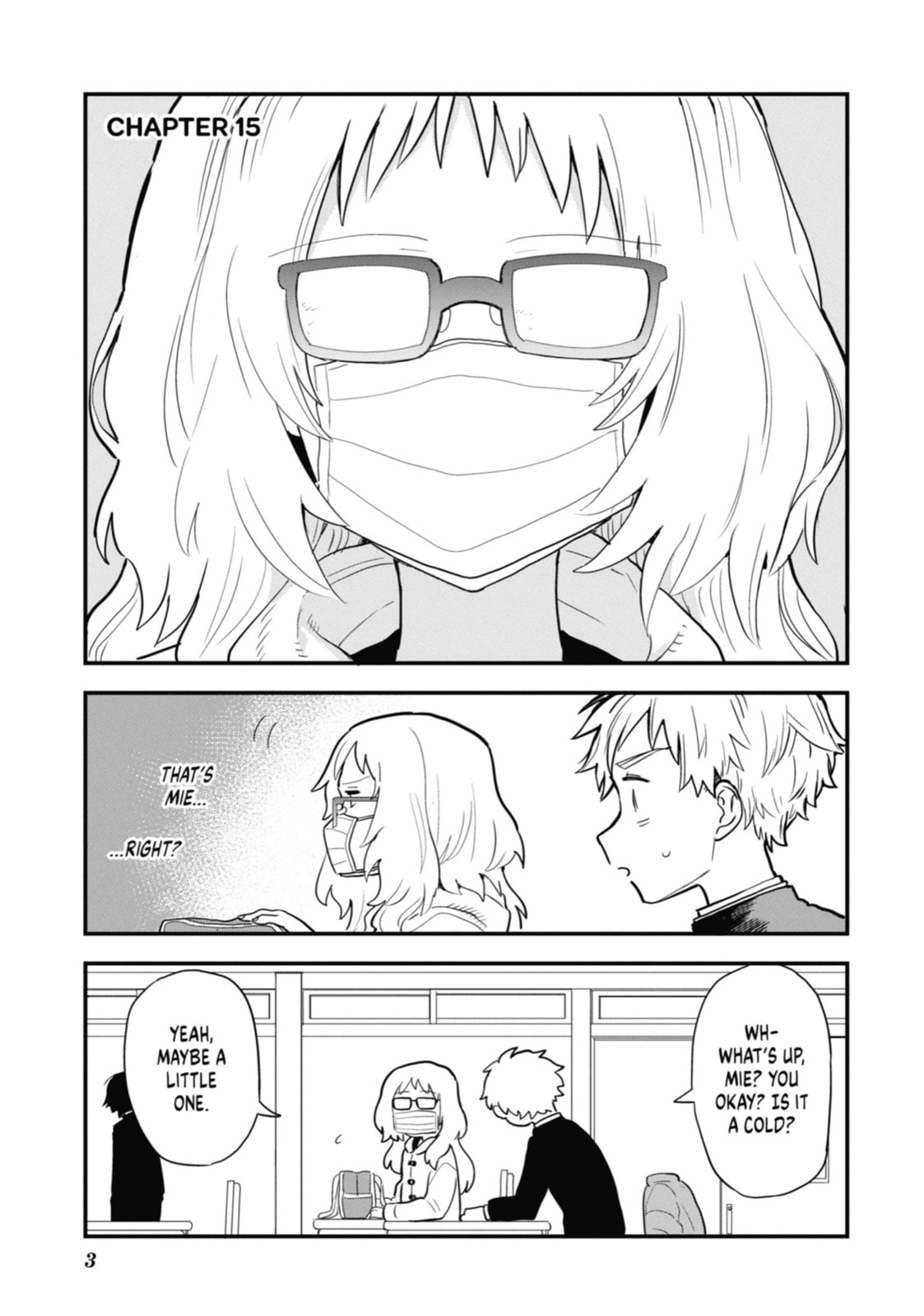 The Girl I Like Forgot Her Glasses