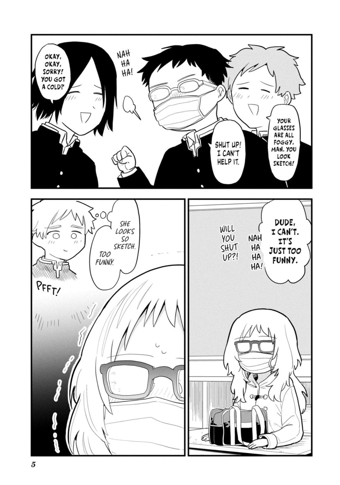 The Girl I Like Forgot Her Glasses