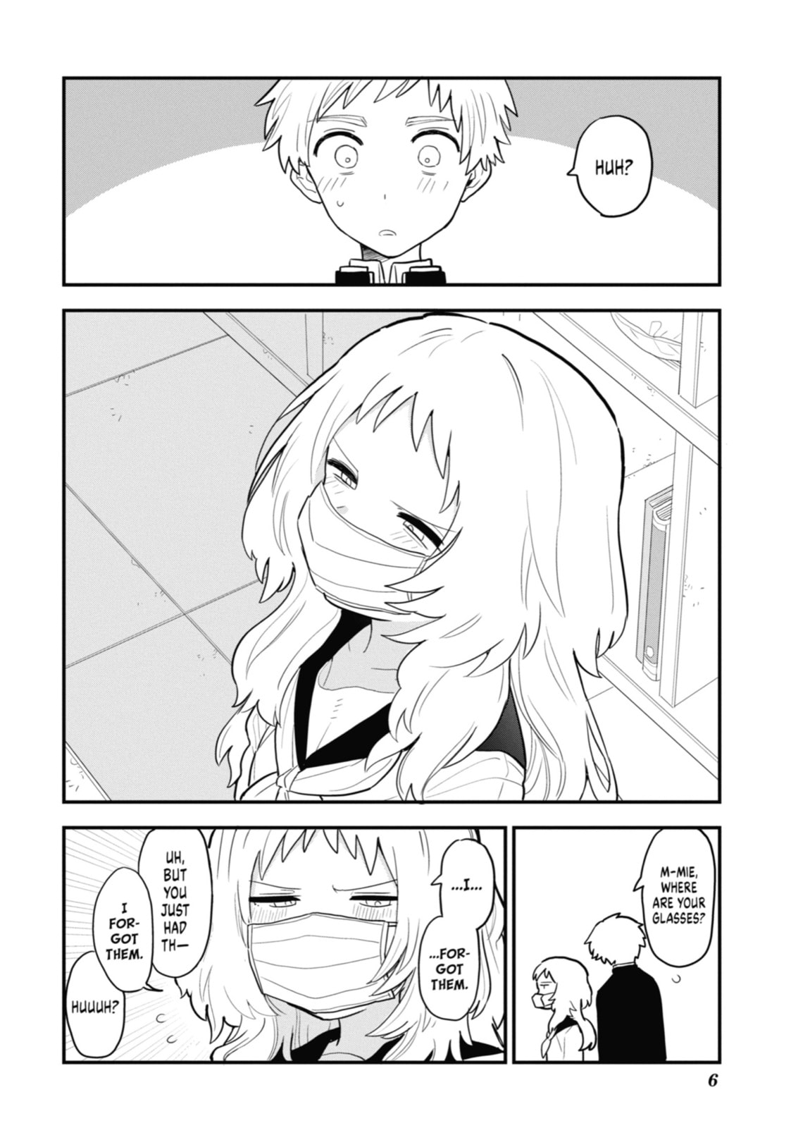 The Girl I Like Forgot Her Glasses