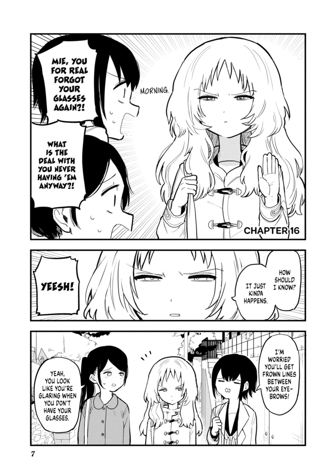 The Girl I Like Forgot Her Glasses