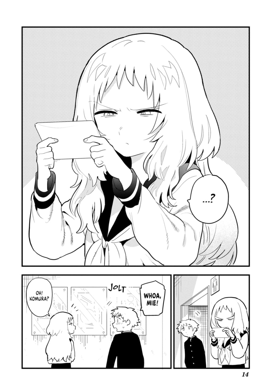 The Girl I Like Forgot Her Glasses