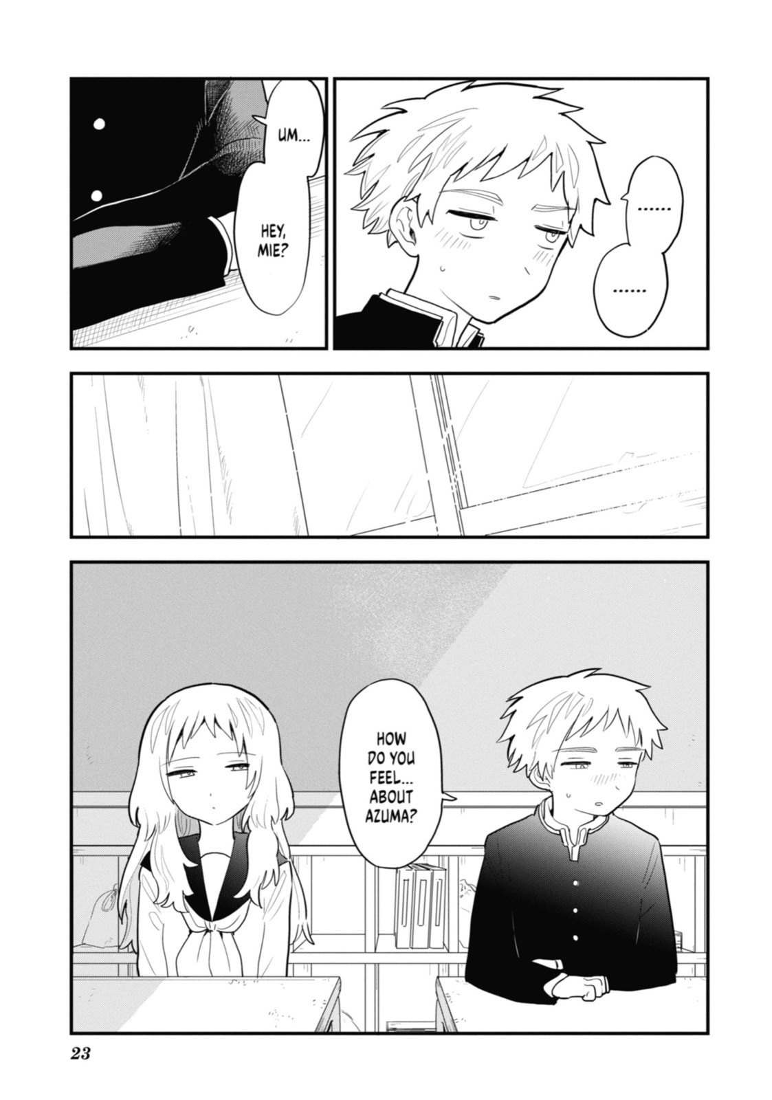 The Girl I Like Forgot Her Glasses