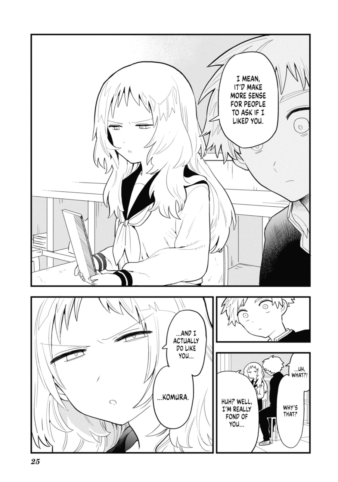 The Girl I Like Forgot Her Glasses