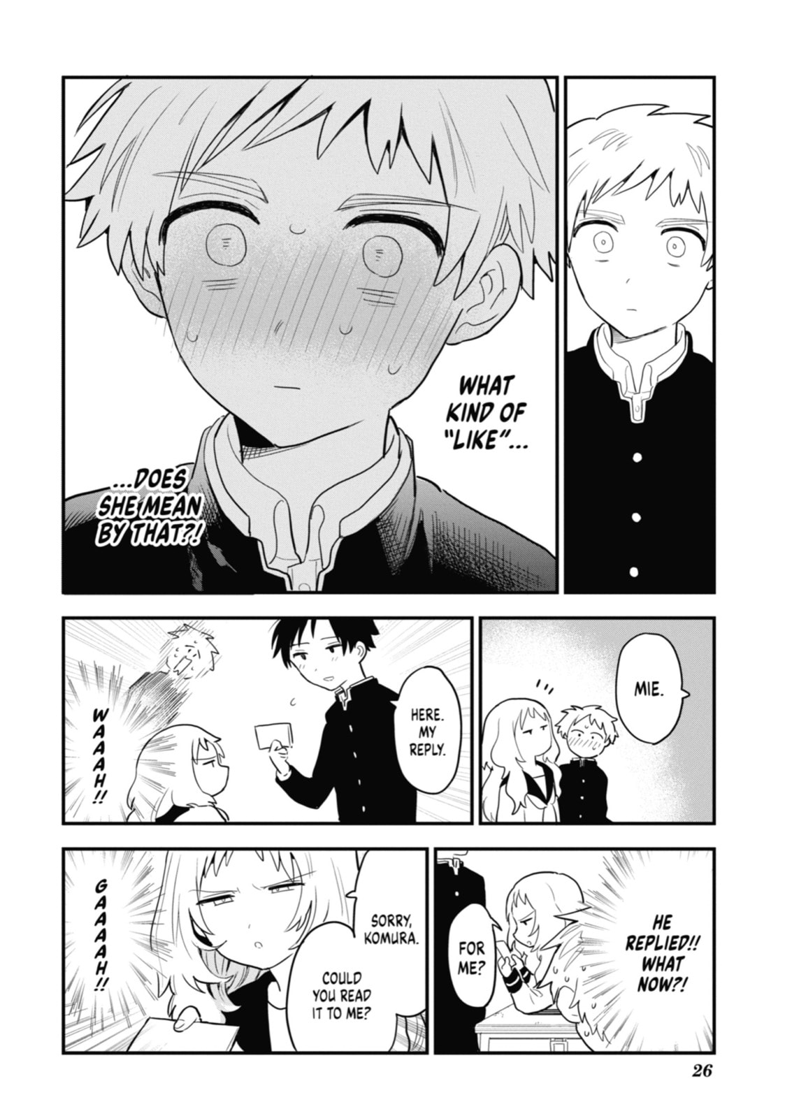 The Girl I Like Forgot Her Glasses