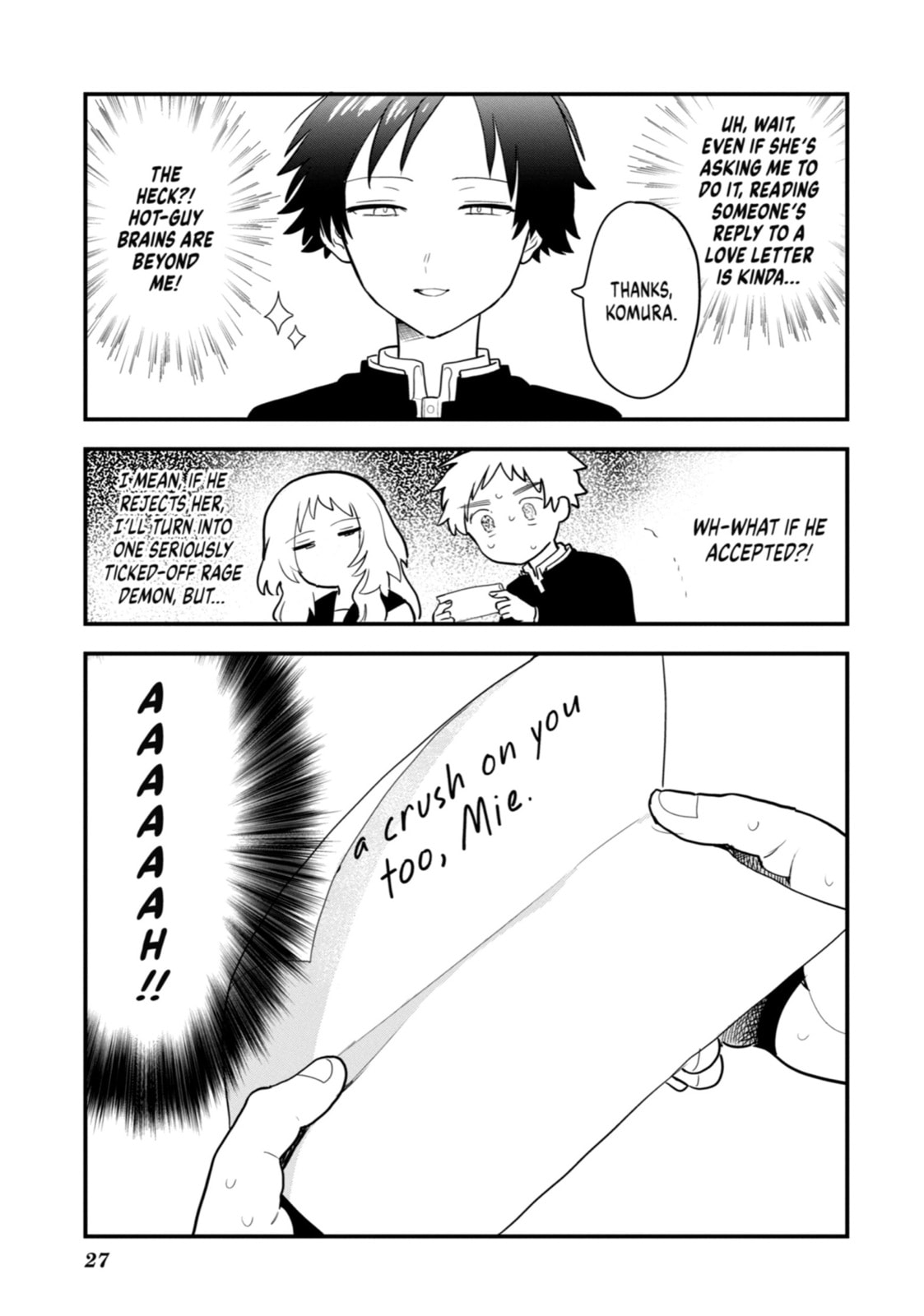 The Girl I Like Forgot Her Glasses