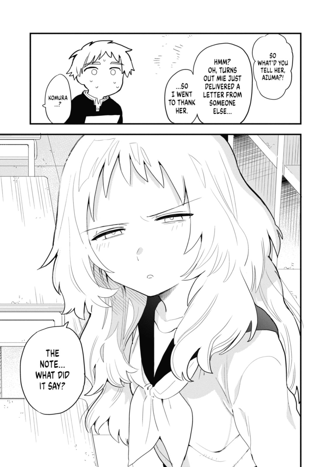 The Girl I Like Forgot Her Glasses