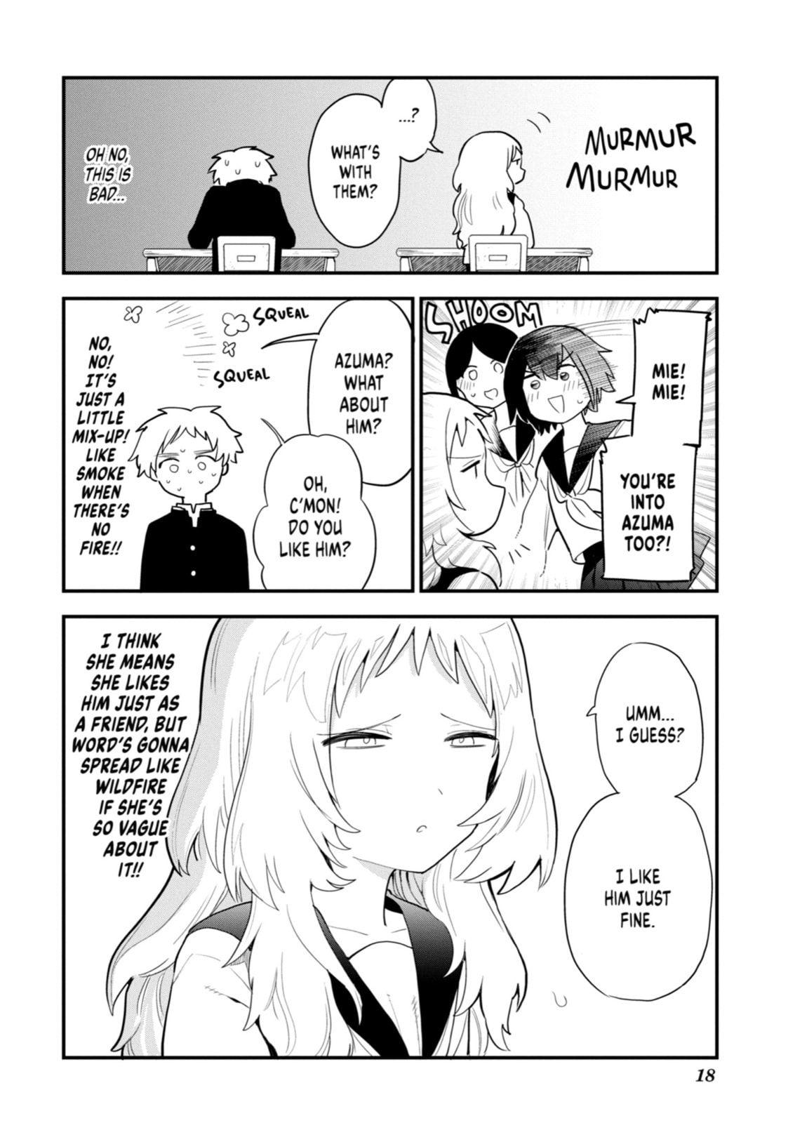 The Girl I Like Forgot Her Glasses