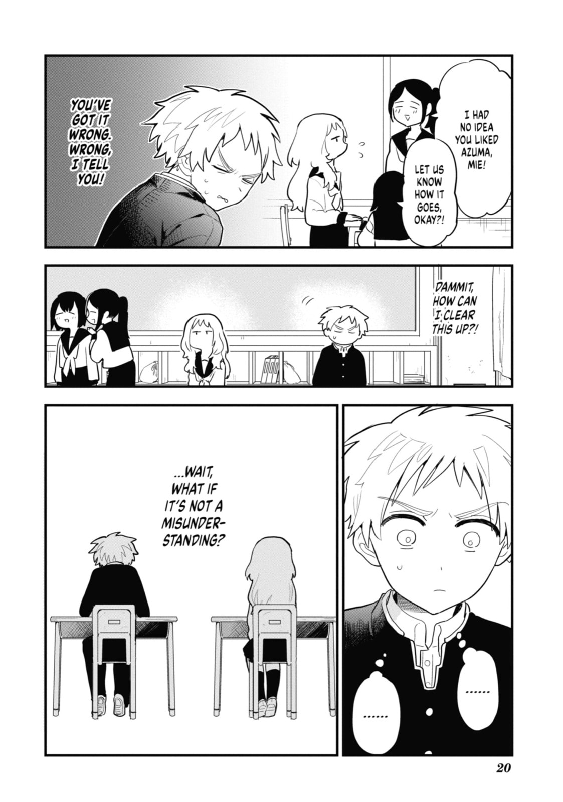 The Girl I Like Forgot Her Glasses