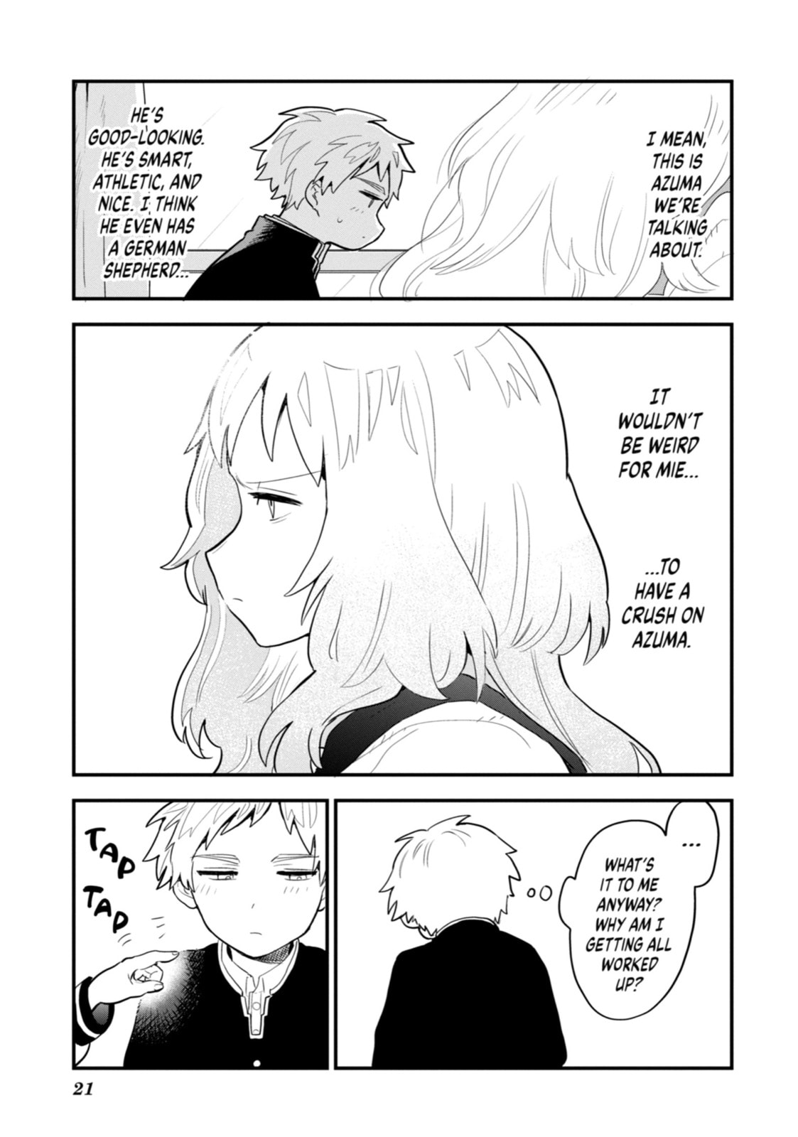 The Girl I Like Forgot Her Glasses