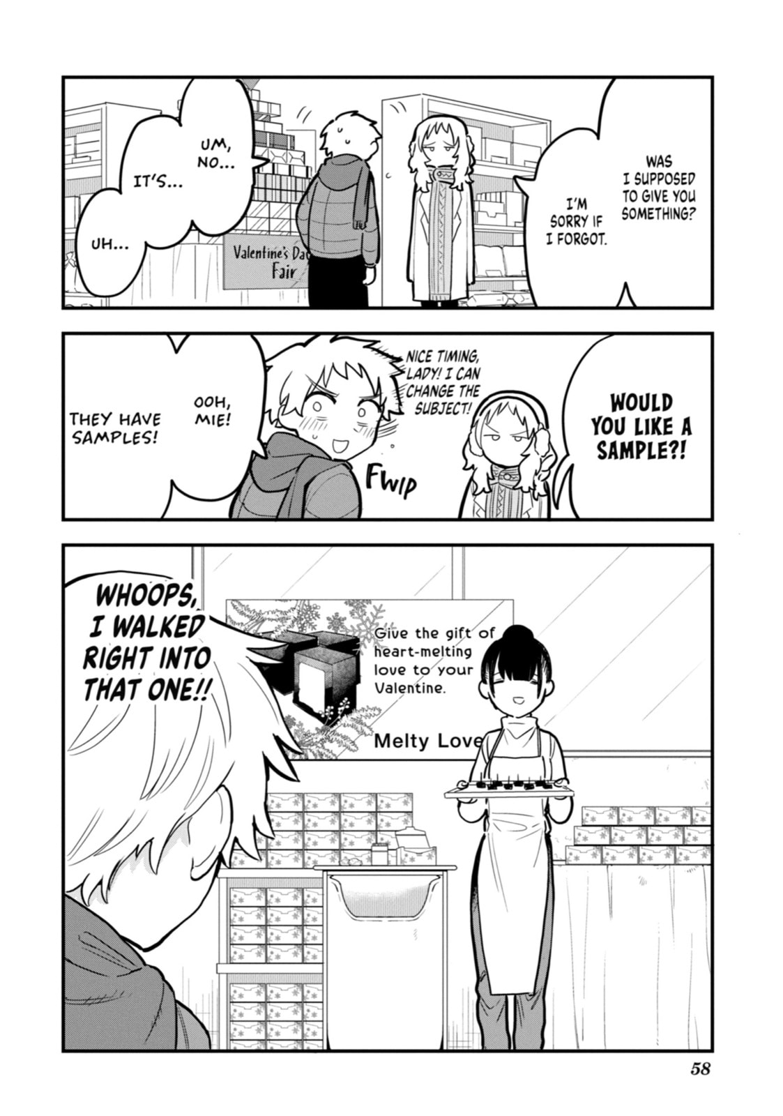 The Girl I Like Forgot Her Glasses