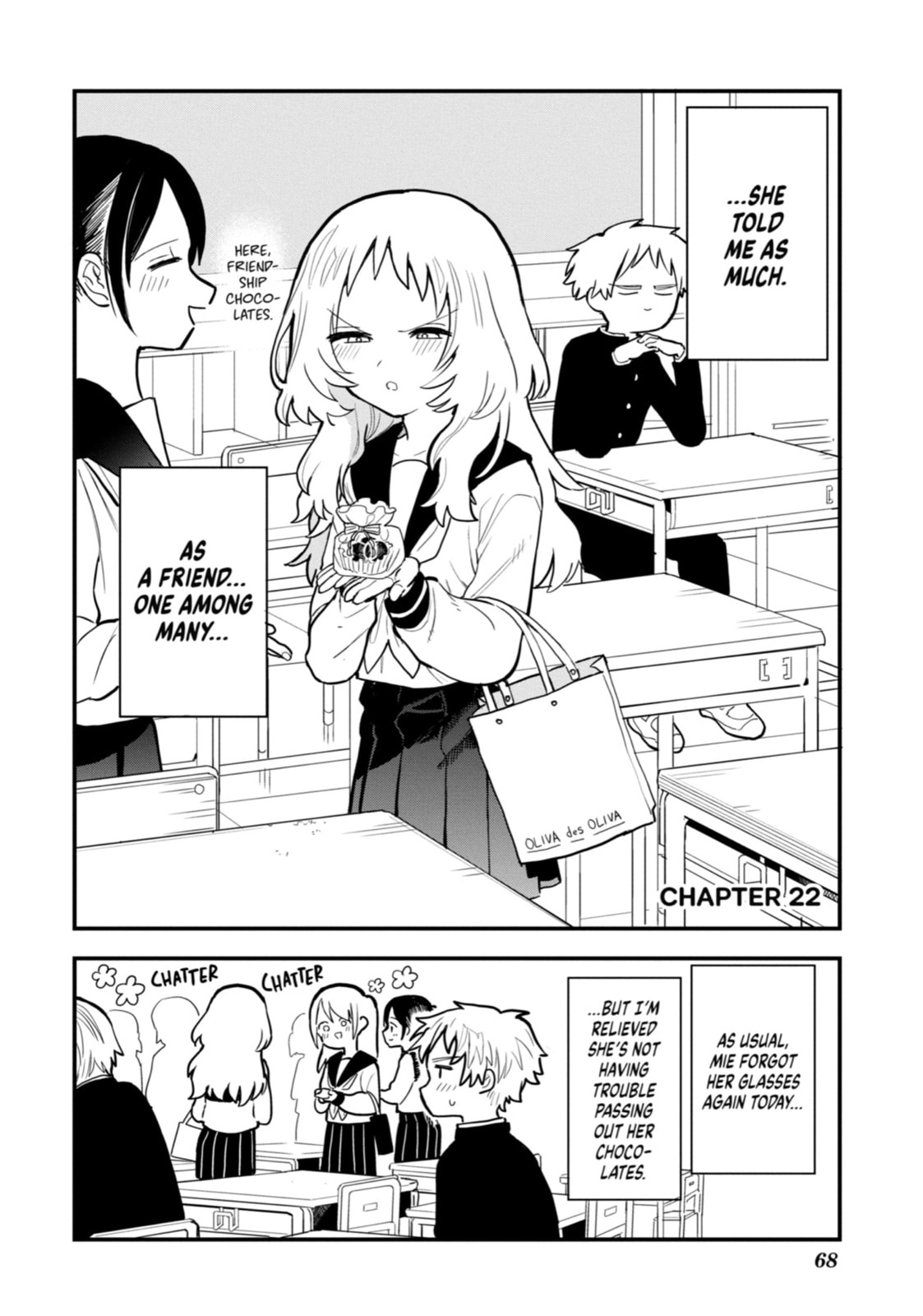 The Girl I Like Forgot Her Glasses