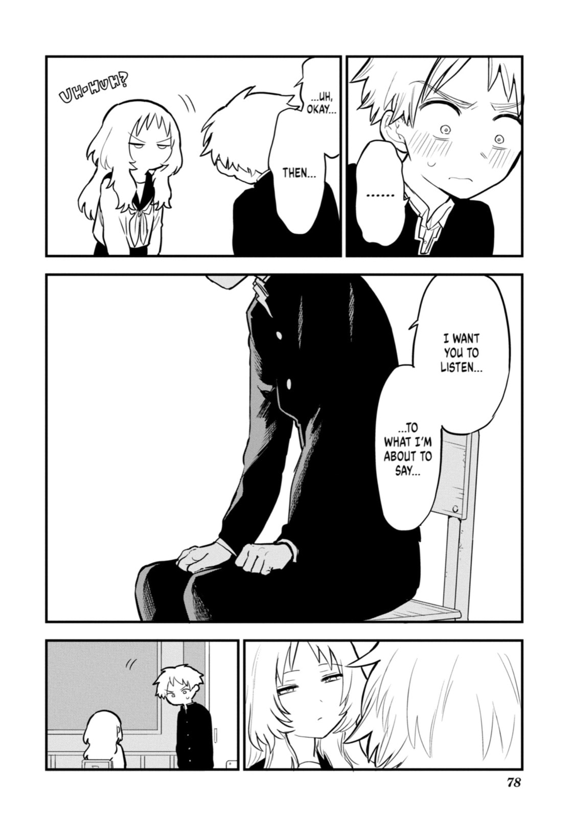 The Girl I Like Forgot Her Glasses