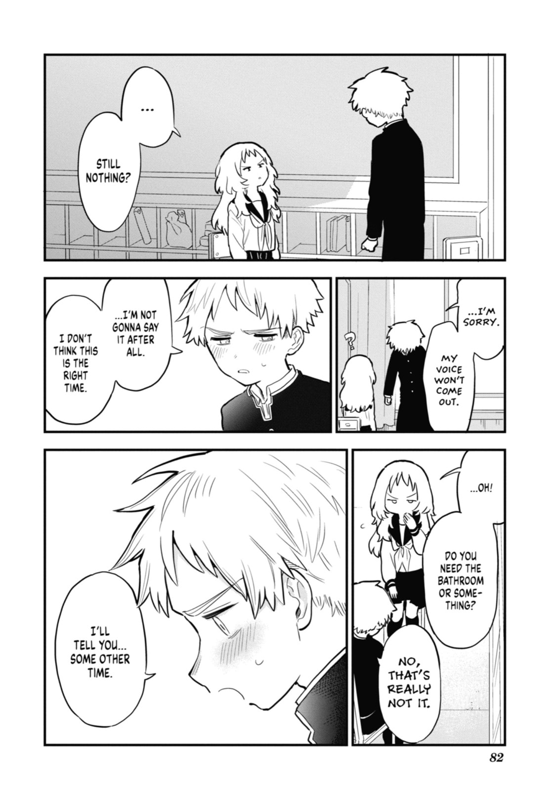 The Girl I Like Forgot Her Glasses