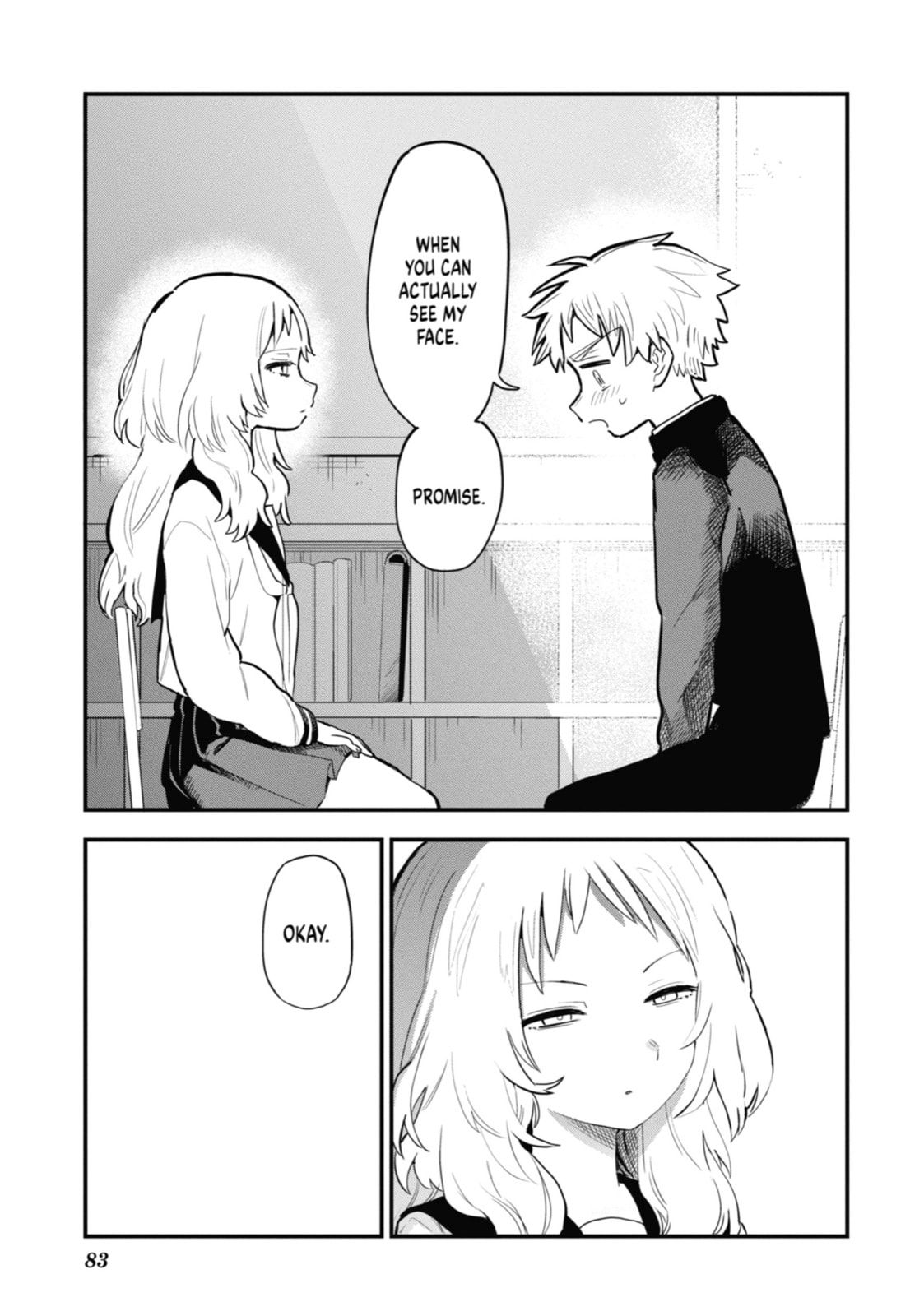 The Girl I Like Forgot Her Glasses