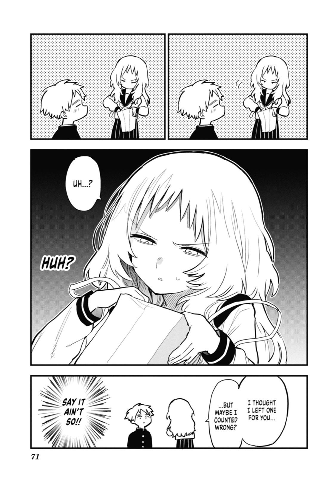 The Girl I Like Forgot Her Glasses