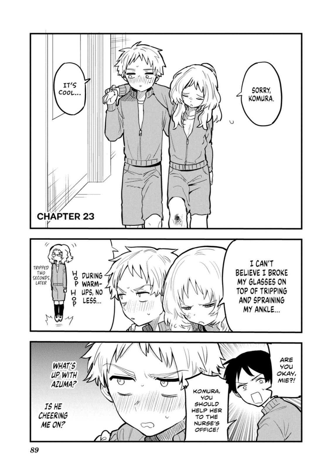 The Girl I Like Forgot Her Glasses