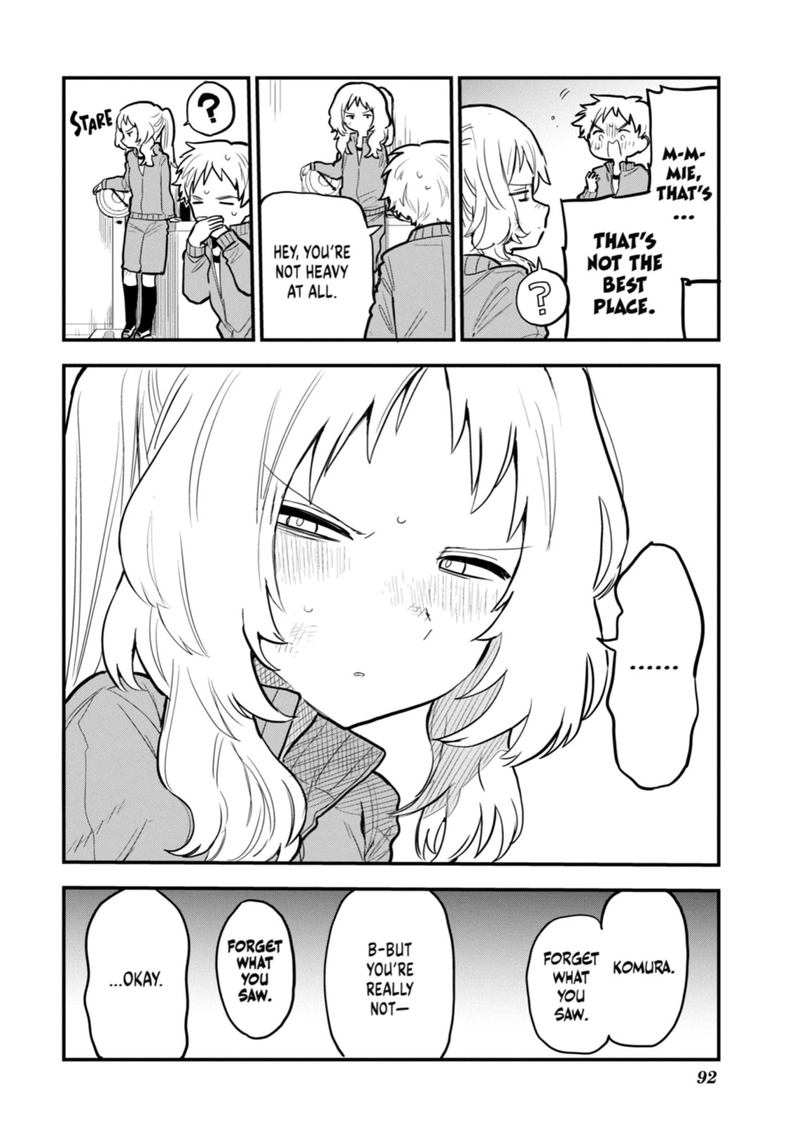 The Girl I Like Forgot Her Glasses