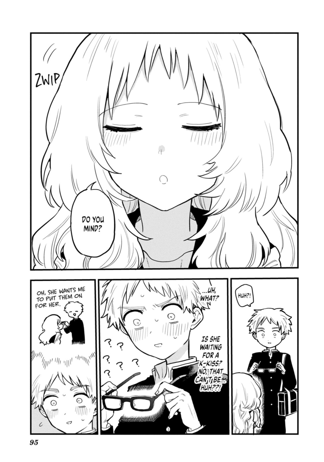 The Girl I Like Forgot Her Glasses