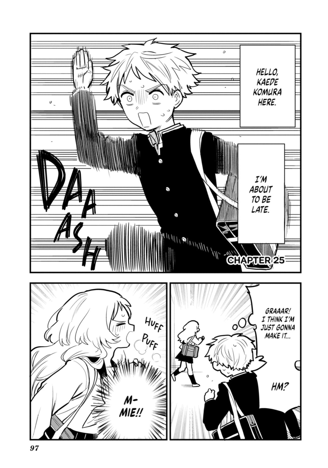 The Girl I Like Forgot Her Glasses