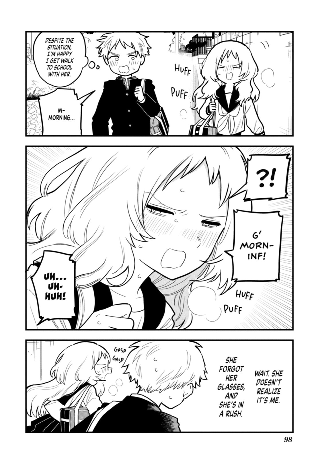 The Girl I Like Forgot Her Glasses