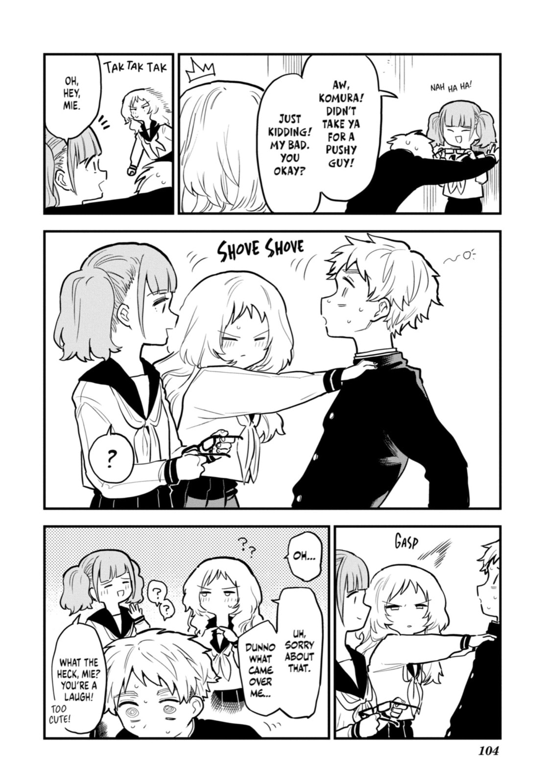 The Girl I Like Forgot Her Glasses