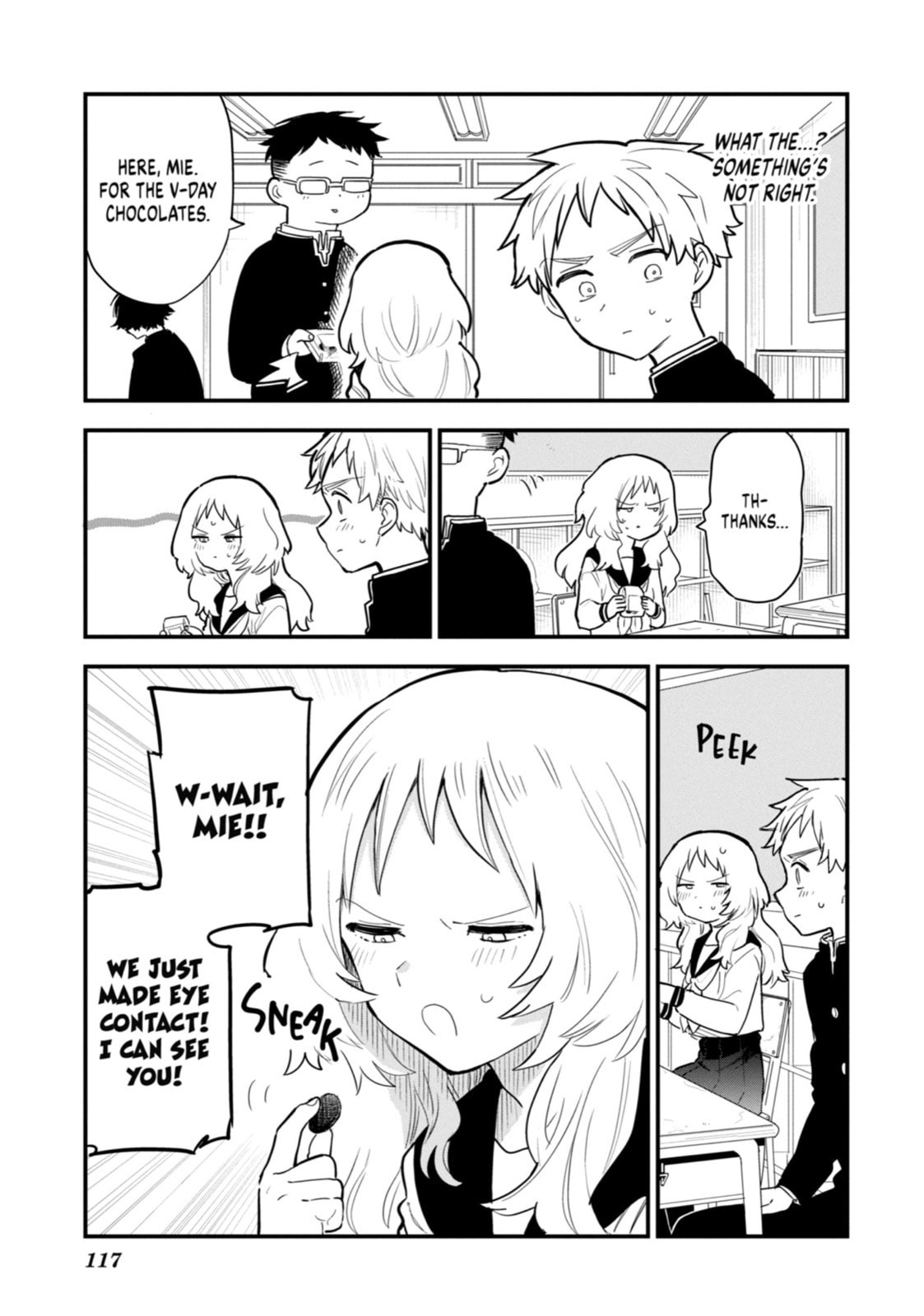 The Girl I Like Forgot Her Glasses