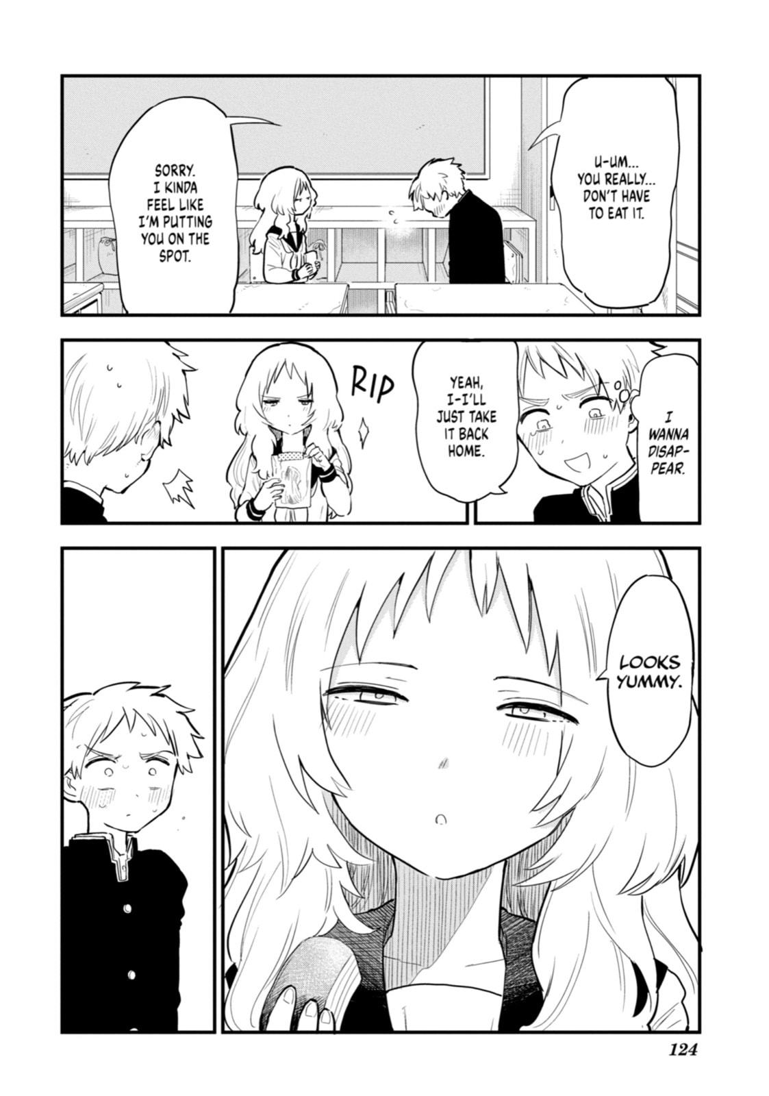 The Girl I Like Forgot Her Glasses