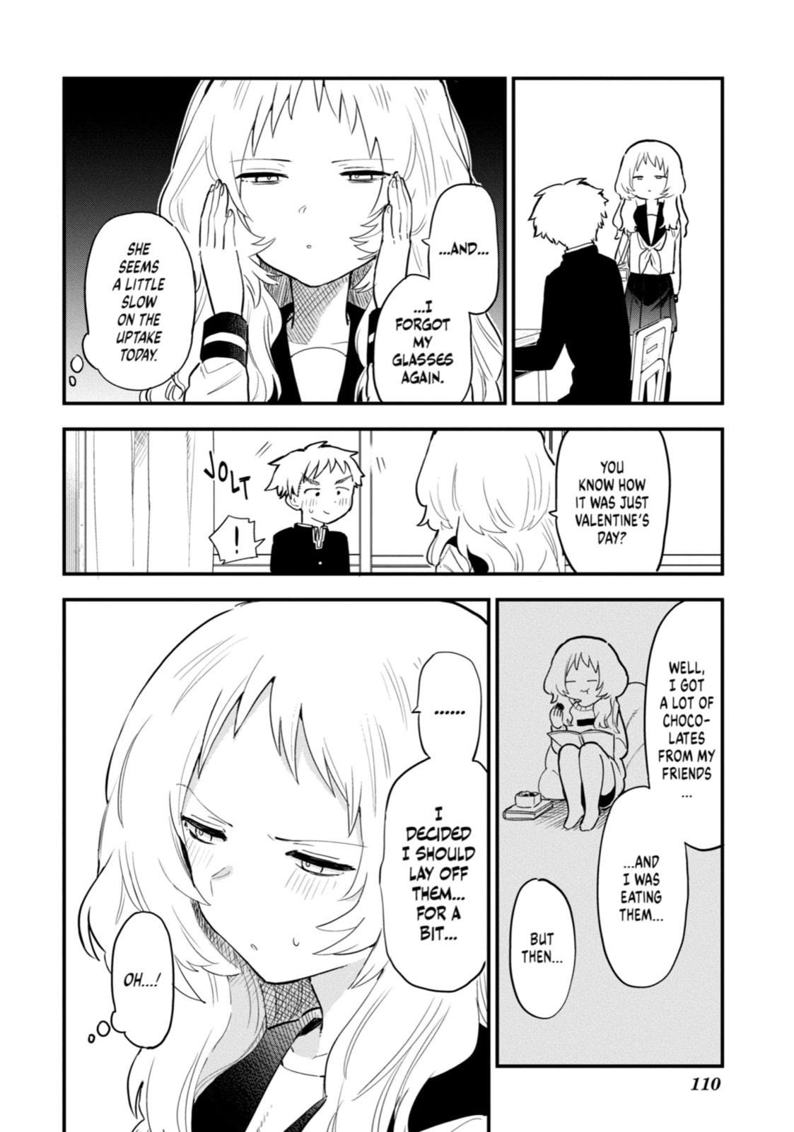 The Girl I Like Forgot Her Glasses