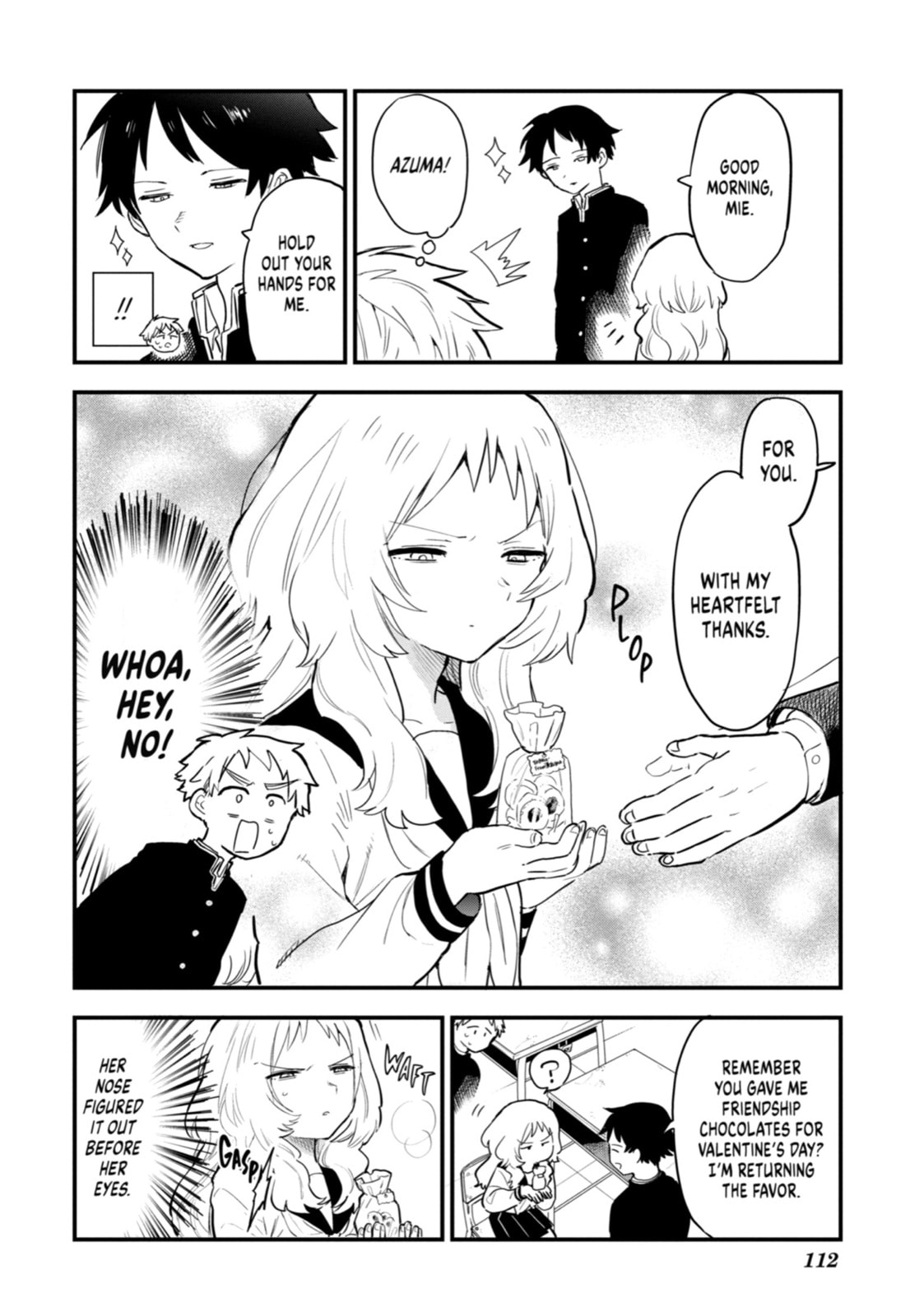 The Girl I Like Forgot Her Glasses