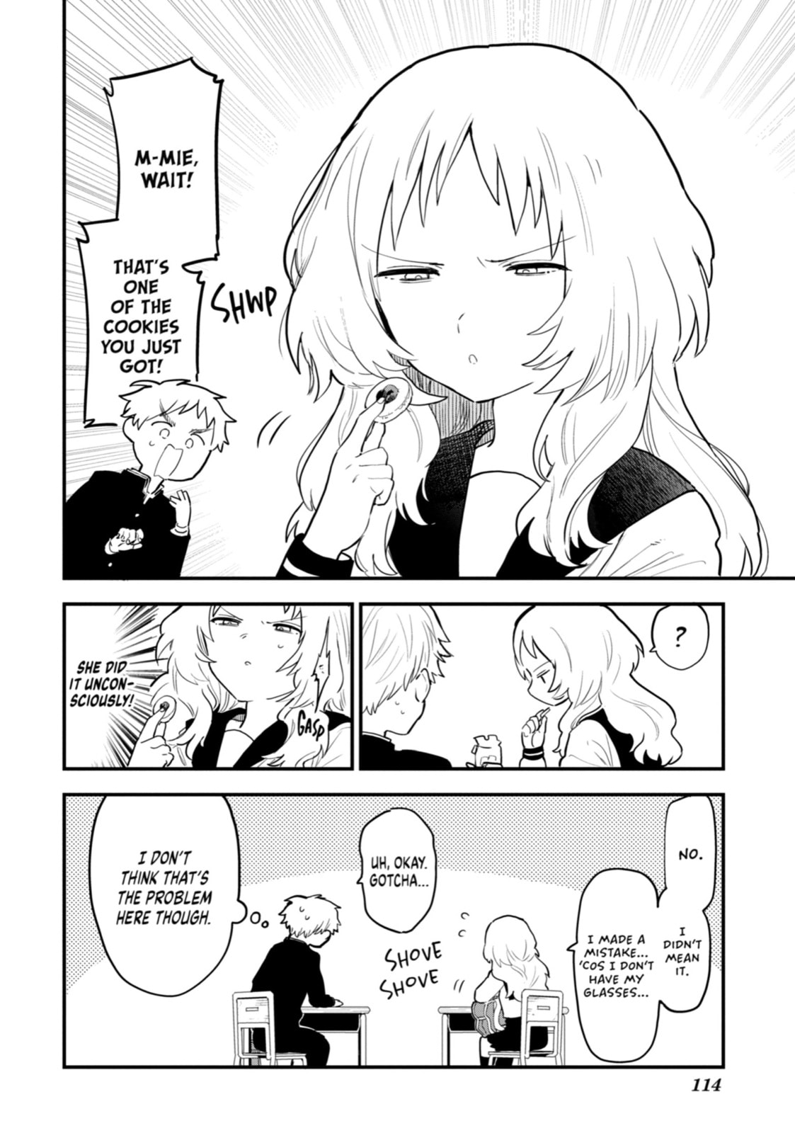 The Girl I Like Forgot Her Glasses