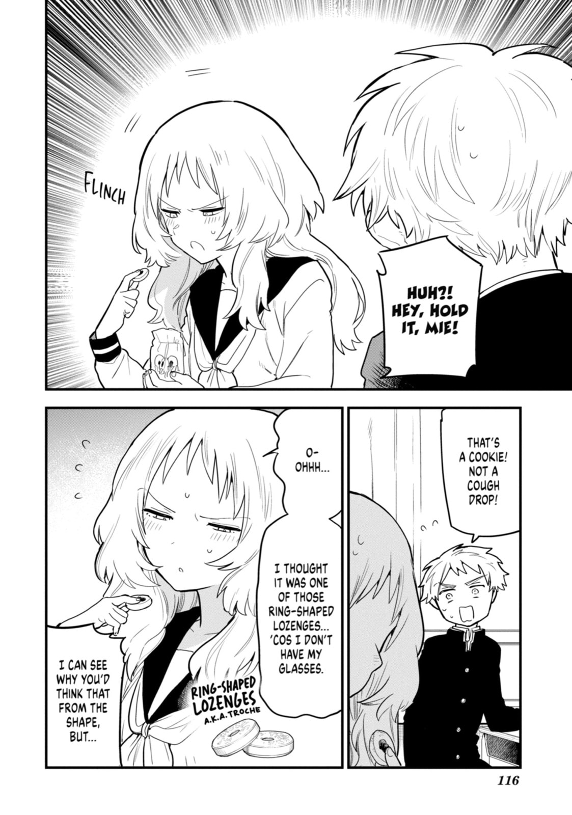 The Girl I Like Forgot Her Glasses