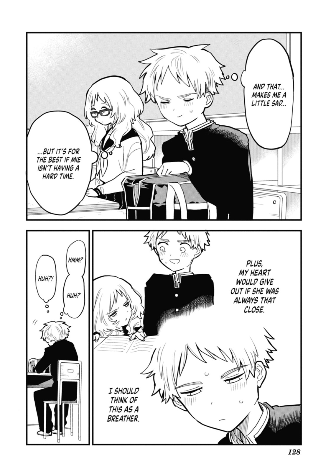 The Girl I Like Forgot Her Glasses