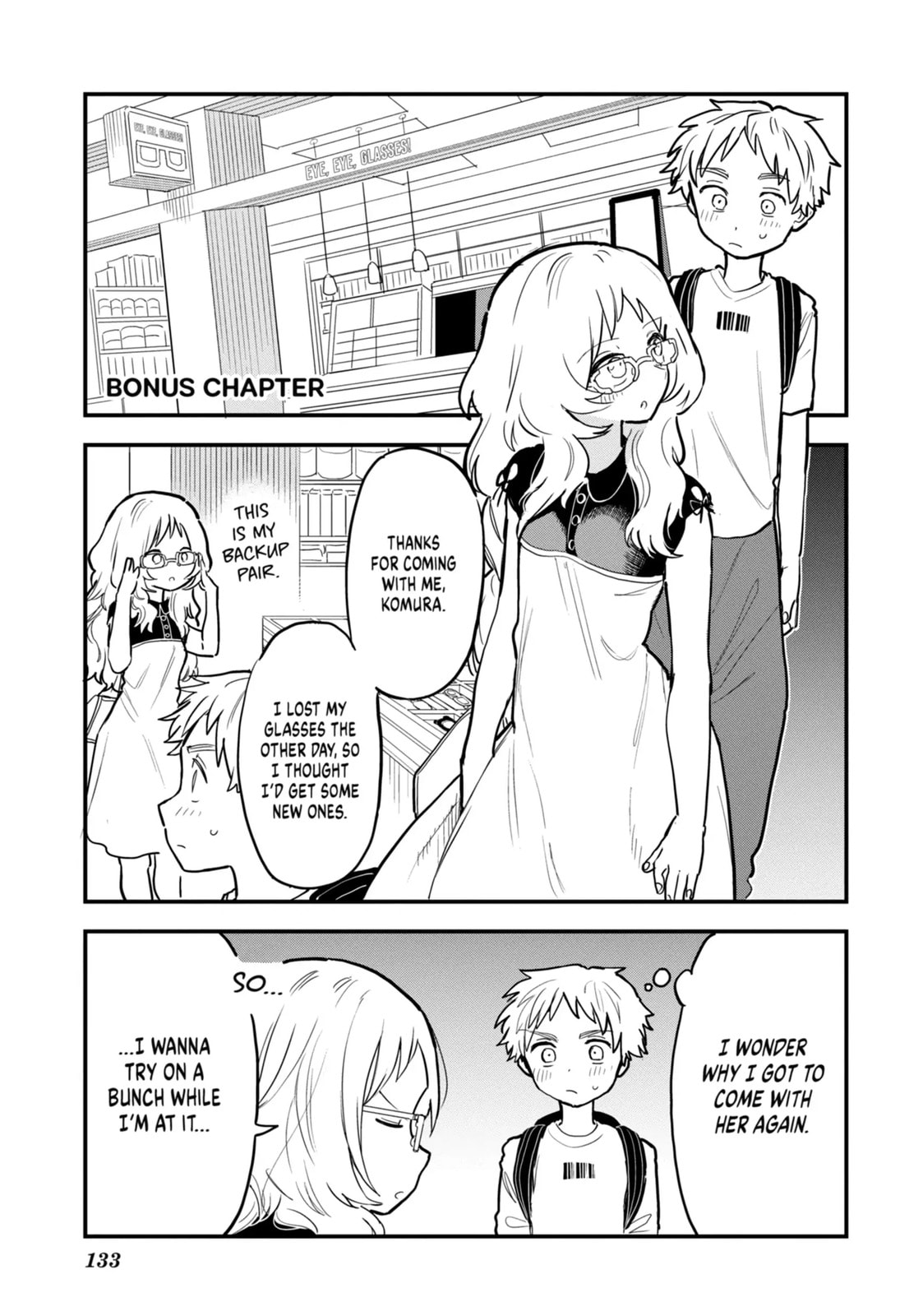 The Girl I Like Forgot Her Glasses