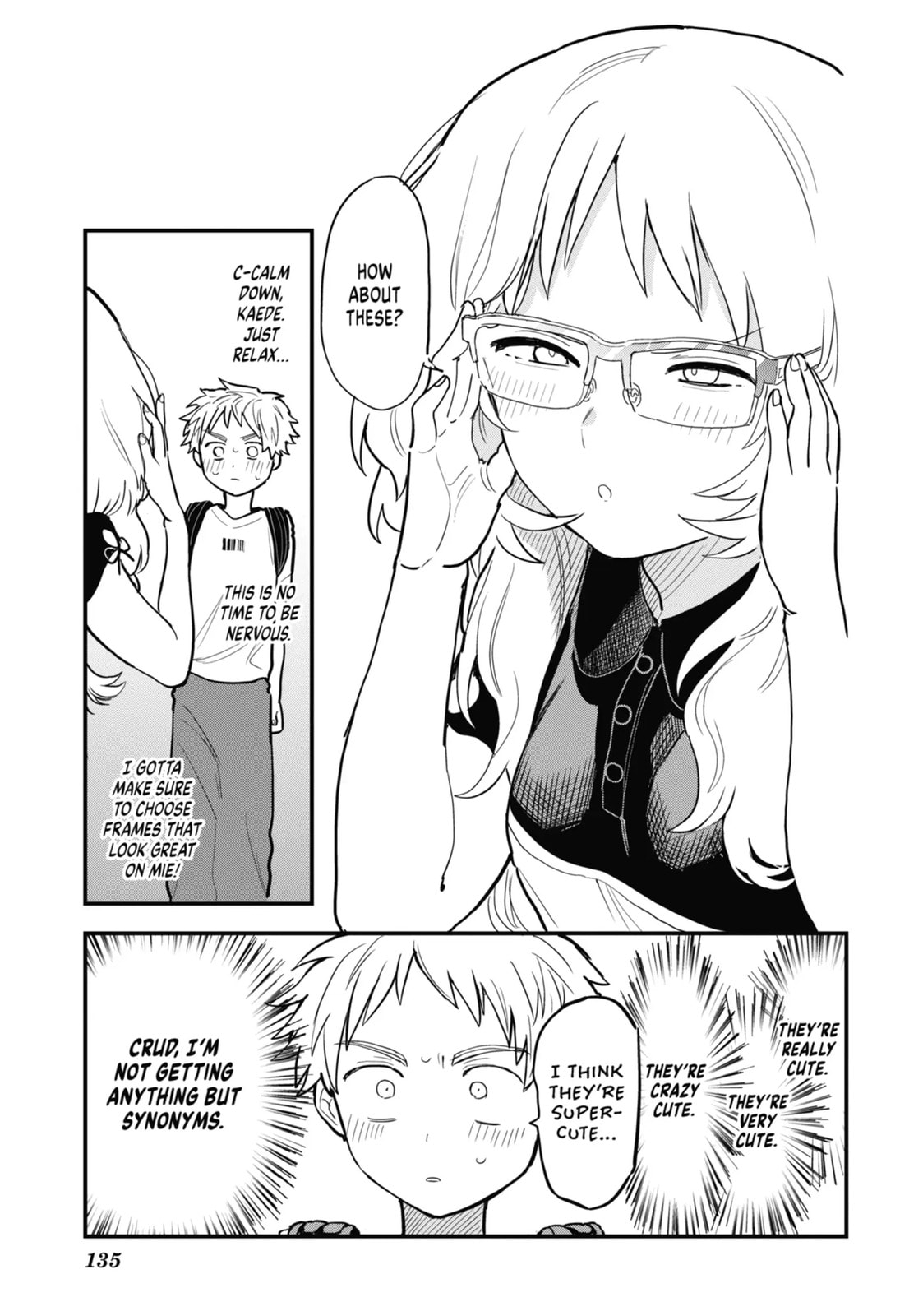 The Girl I Like Forgot Her Glasses